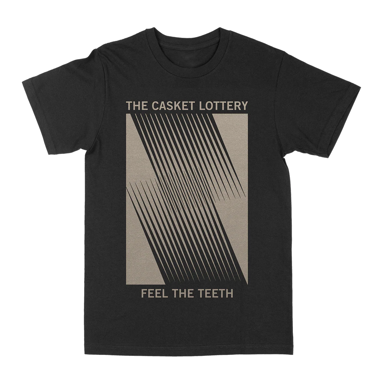 The Casket Lottery "Feel The Teeth" Black T-Shirt