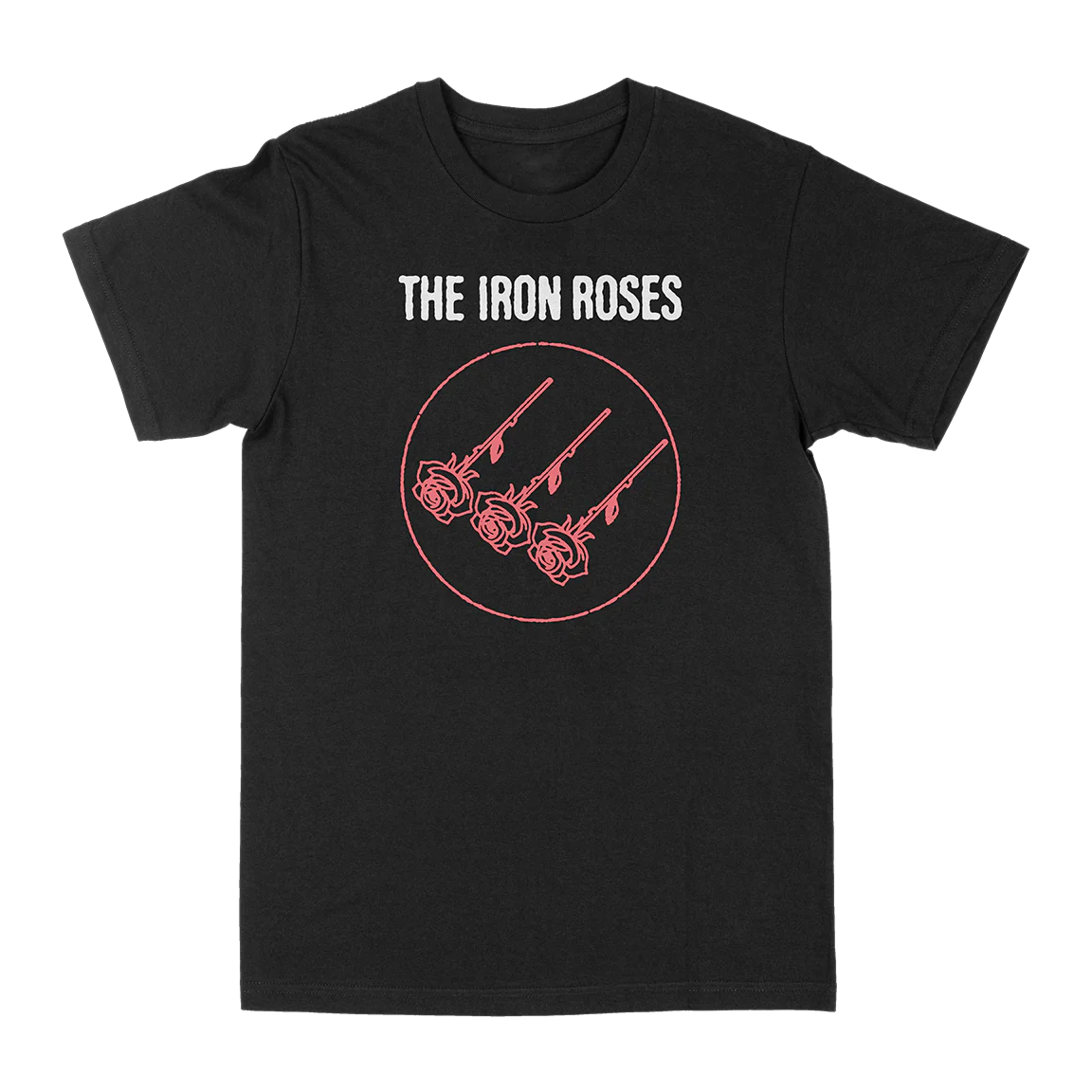 The Iron Roses "Iron Roses" Black T-Shirt