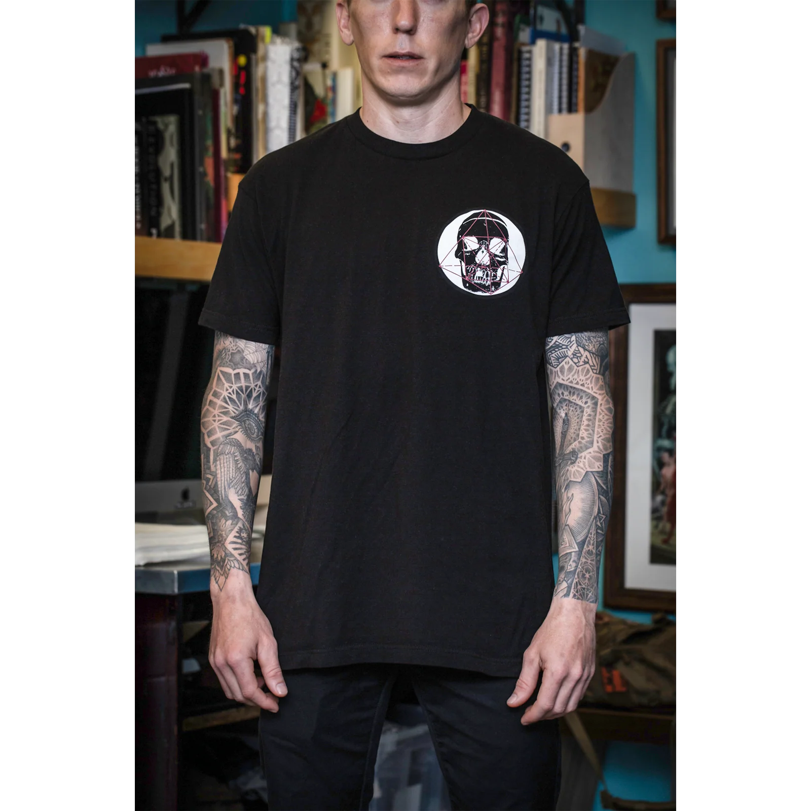 Thomas Hooper "Disruptions" Black T-Shirt - Image 2