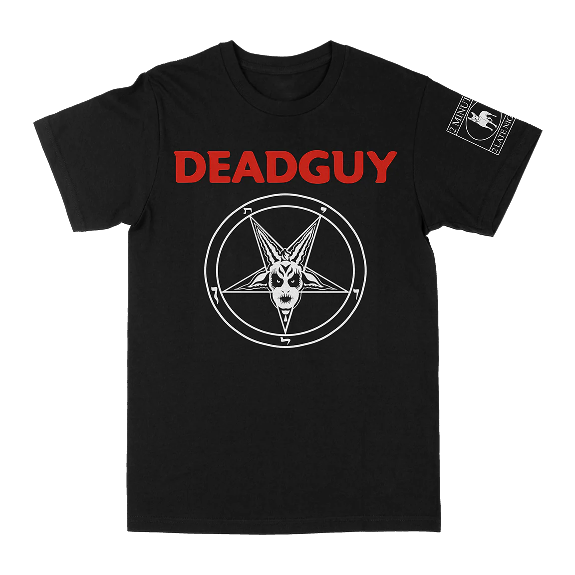 Two Minutes To Late Night “Deadguy” Black T-Shirt - Image 2