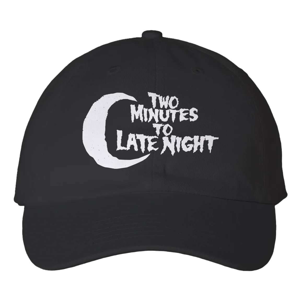 Two Minutes To Late Night "Logo" Black Hat