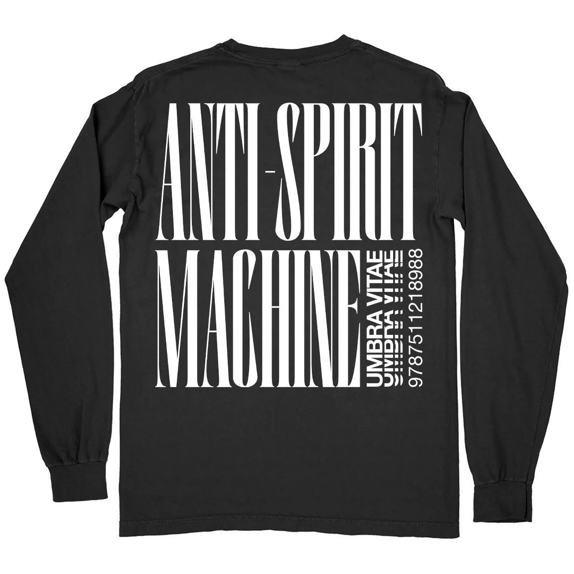 Umbra Vitae "Anti-Spirit Machine" Black Premium Longsleeve - Image 3