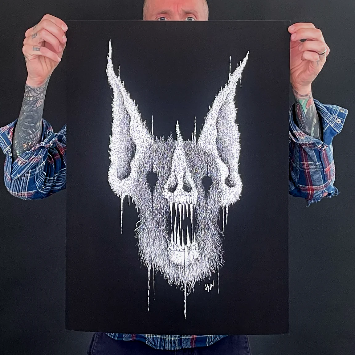 VBERKVLT "Bat" Giclee Print