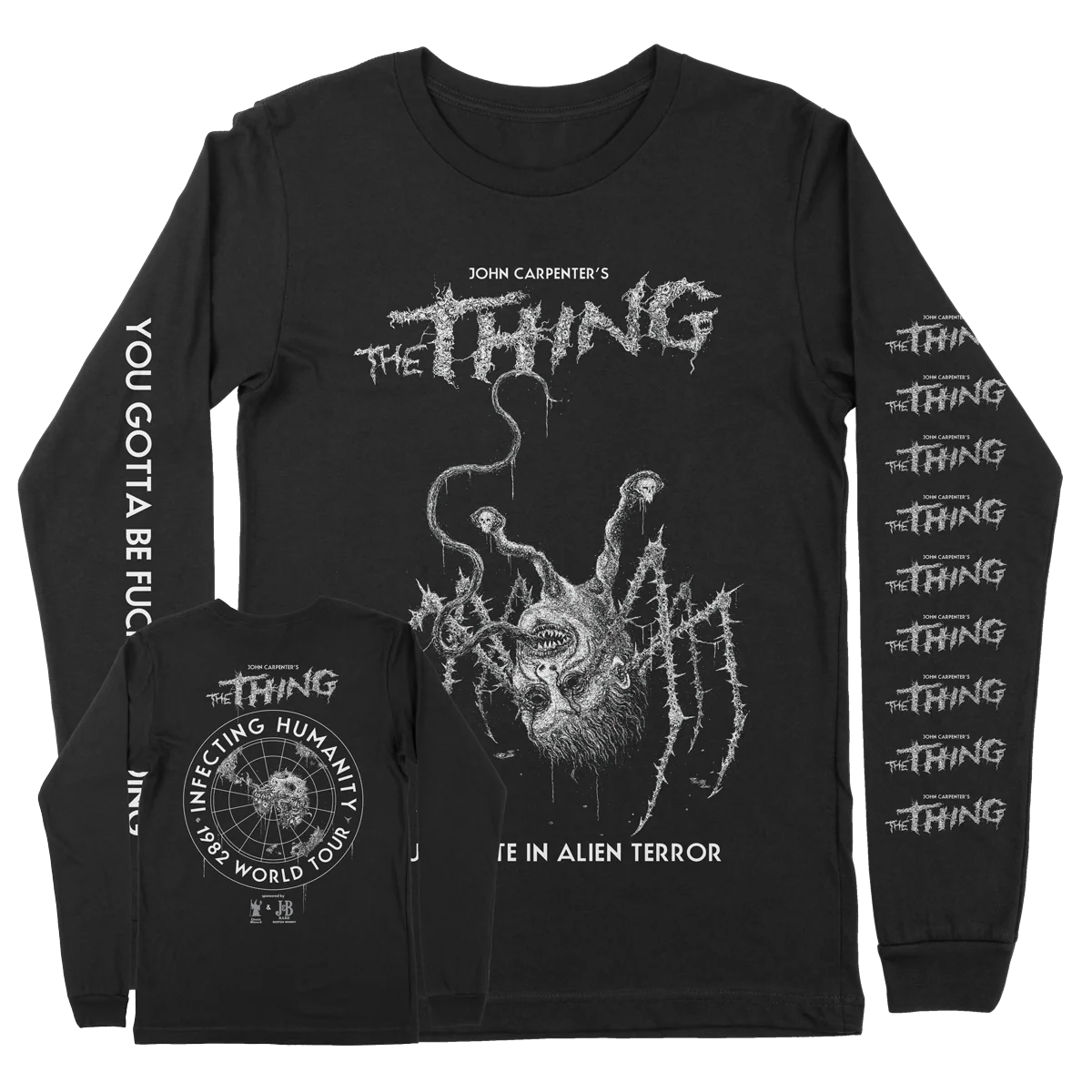 VBERKVLT "The Thing" Black Longsleeve