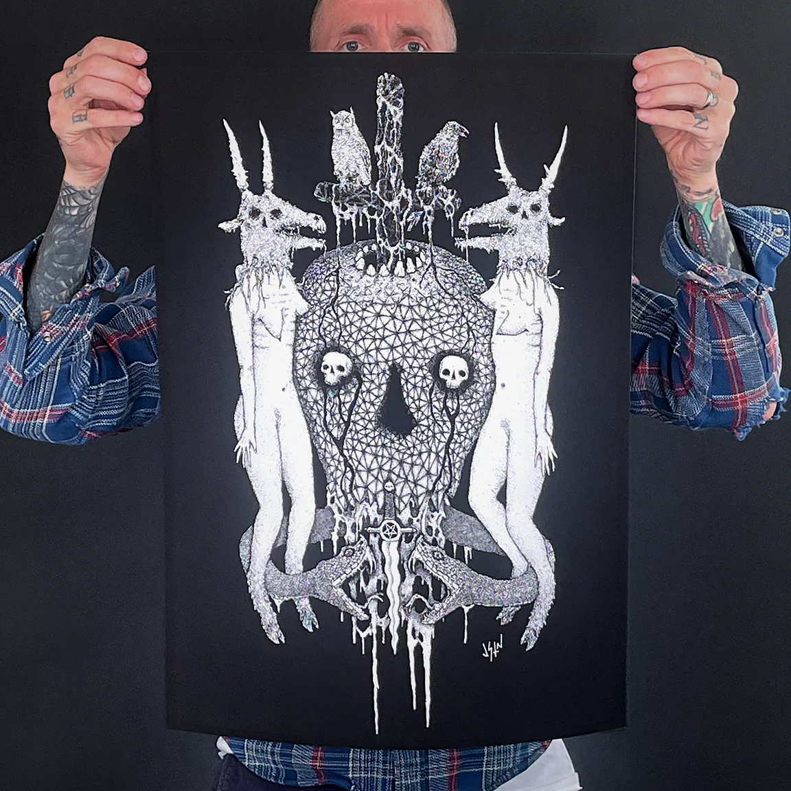 VBERKVLT "Witch Serpent" Giclee Print