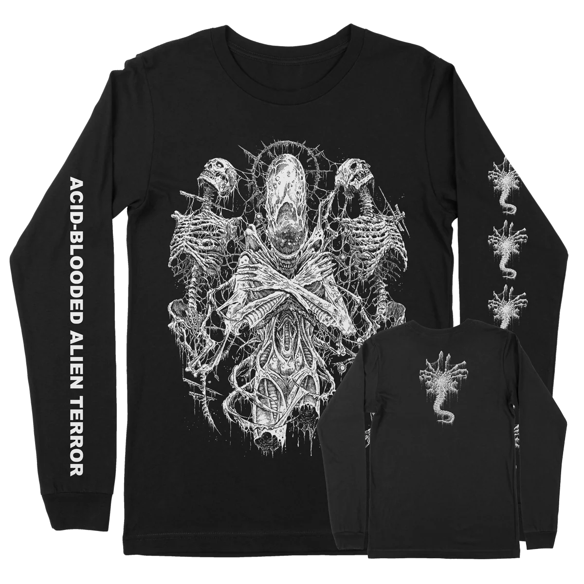 VBERKVLT X Mark Riddick "Xenomorphic" Black Longsleeve