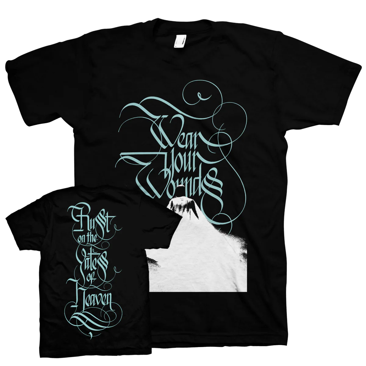 Wear Your Wounds "Rust On The Gates Of Heaven" Black T-Shirt