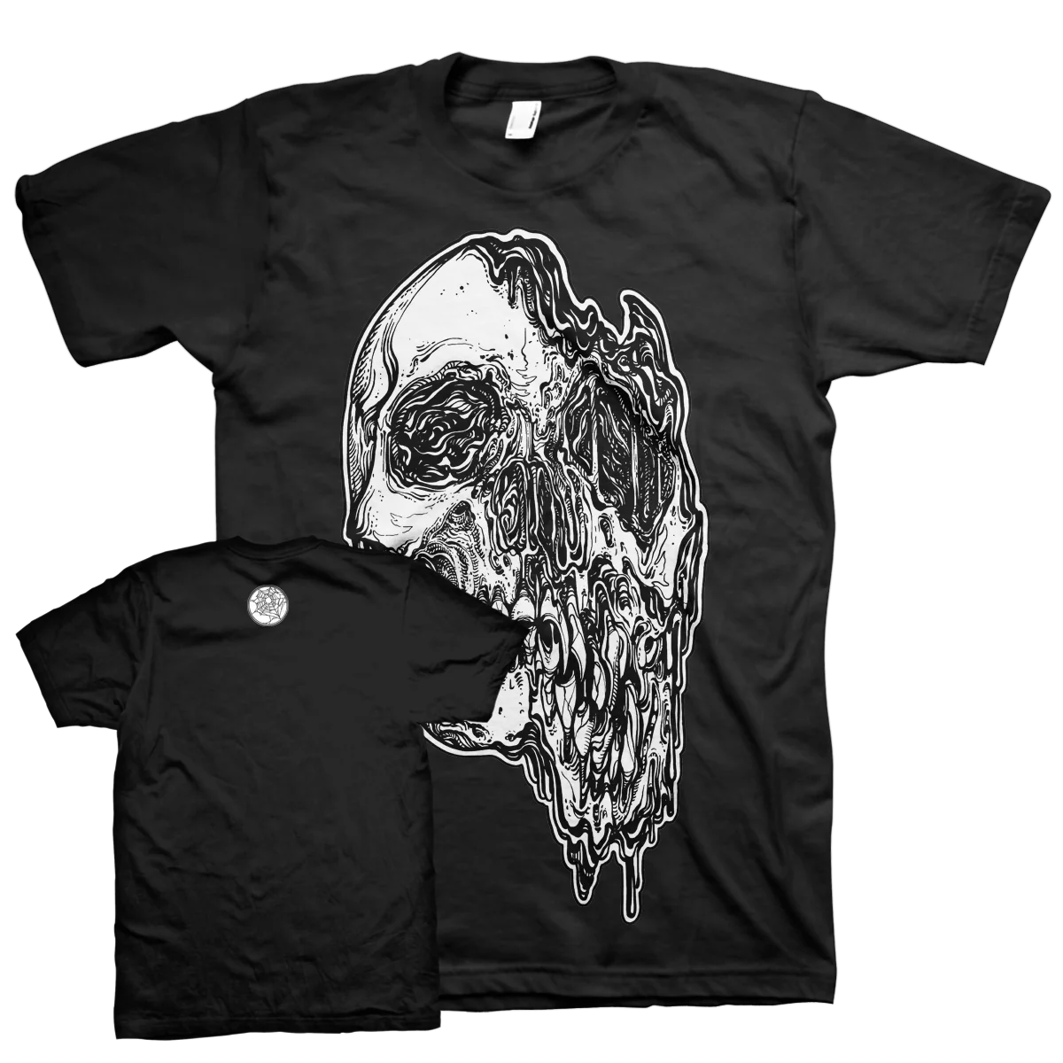 Zac Scheinbaum "Melting" Black T-Shirt